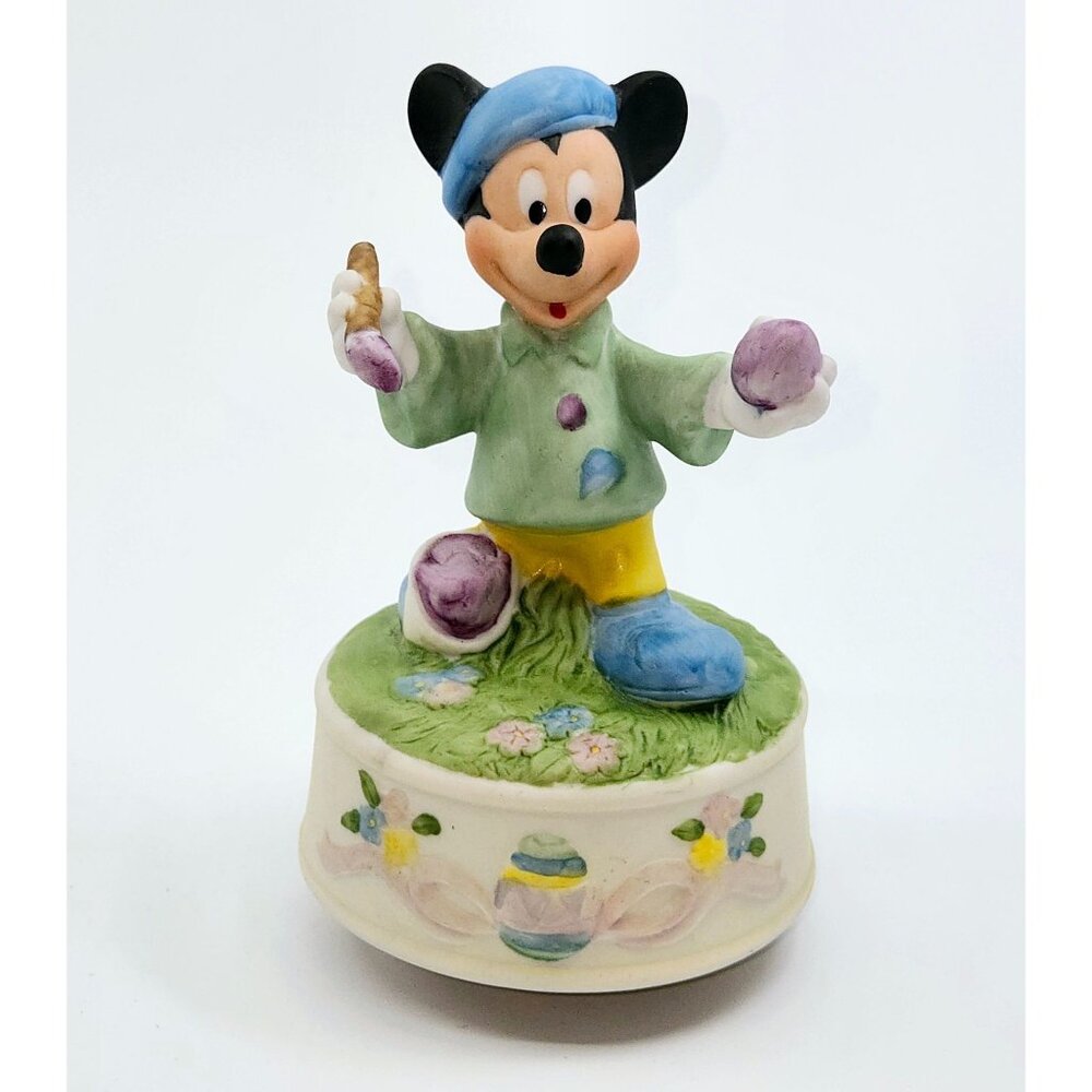 Disney Mickey Mouse Easter music box Paris in the Spring